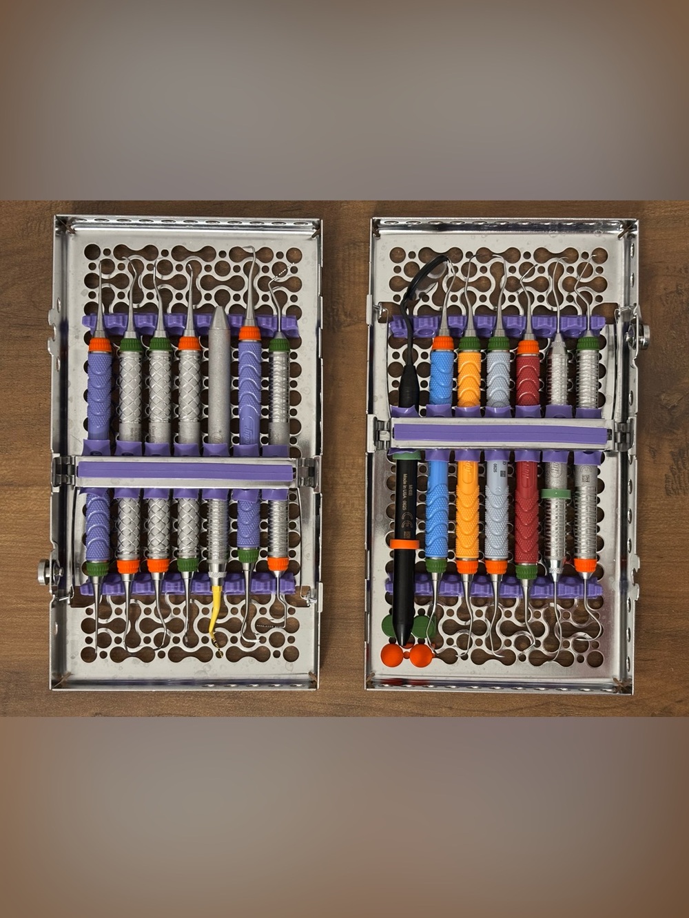 Hu-Friedy IMS Sterilization Cassette Tray of Dental Instruments for Hygienist